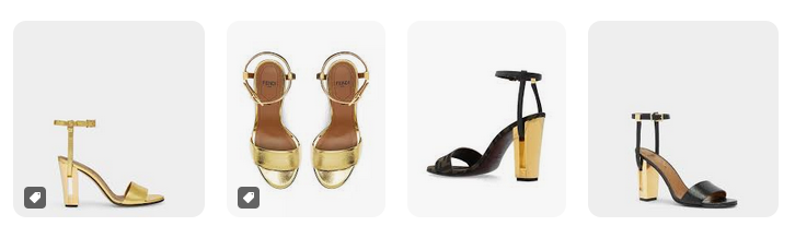 Fendi Delfina Sandals